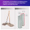 3M 3M Easy Scrub Express Flat Mop Tool With Pad Holder 16"""""""" 1/case 3