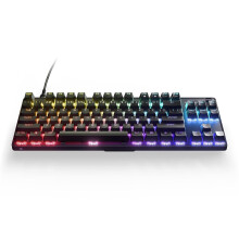 Steelseries Apex 9 TKL - Tasta da gioco meccanico - Switch ottici - Attuazione a 2 punti - Dimensione compatta senza chiave - Switch rimovibili - Lay