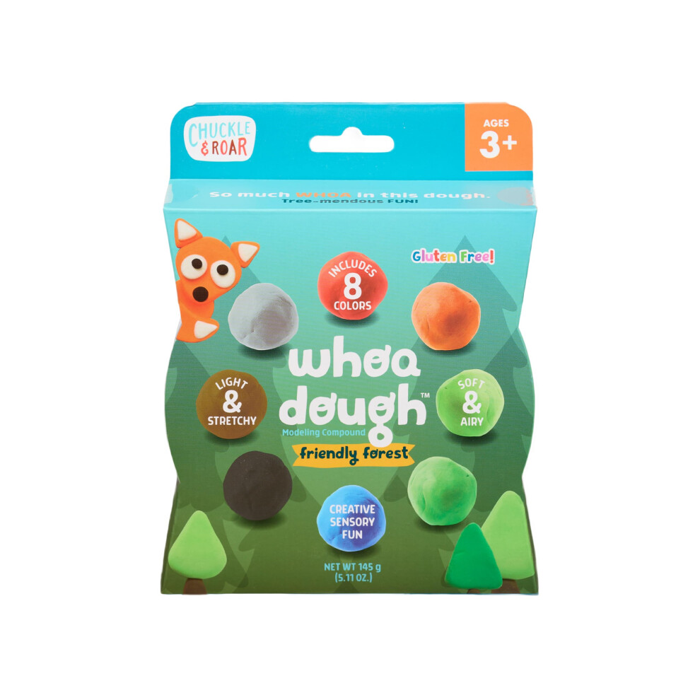 Whoa Dough Air Dry Clay Friendly Forest 8Er-Pack Von Chuckle And Roar-image