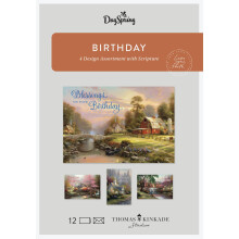 DaySpring Syntympiv - Inspiroivat laatikkokortit - Thomas Kinkade - 70107