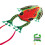 Windnsun regenwoud dartfrog nylon kite-44 centimeter lang 2
