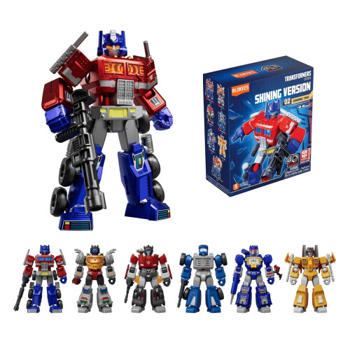 Blokees Transformers Shiny Version (Wave 2) 6-Piece PDQ 1
