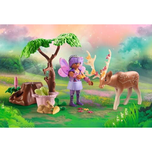 PLAYMOBIL Playmobil Starter Pack Feen mit Waldtieren 2