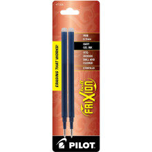 Pilot FriXion Ball Gel Ink Refills for Erasable Pens Fine Point 0.7 mm Pack of 2 Navy