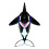 Windnsun Sealife polyester ripstop orca kite 57 """" lang 1