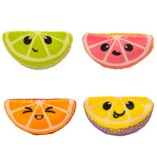 Catstages Dental Fruit wedges 4 Pk Bldt og tekstureret katteurt-tyggetj, der hjlper med at rense tnder Flerfarvet