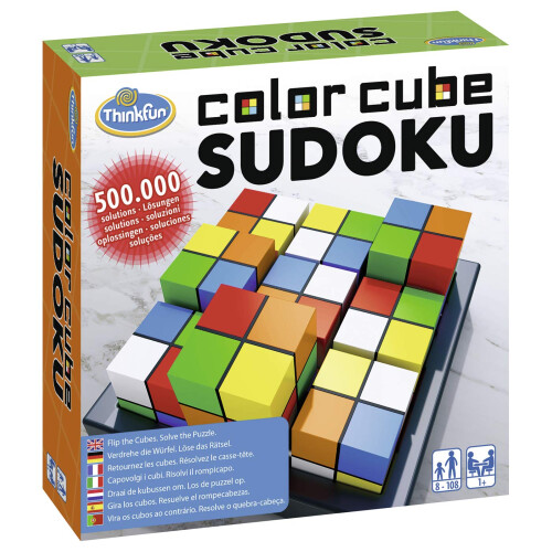 ThinkFun Thinkfun 76342 Couleur Cube Sudoku jeu jaune 1