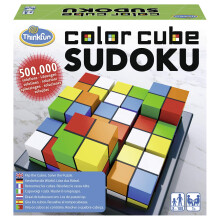 ThinkFun 76342 Color Cube Sudoku Game  Yellow