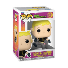 Funko Pop Disney: Kim Possible - Ron Stoppable with Rufus - Collectable Vinyl Figure - Gift Idea - Official Merchandise - Toys for Kids & Adults - Car