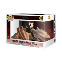 Funko Pop Rides: House of The Dragon - Aegon Targaryen and Sunfyre - Collectable Vinyl Figure - Gift Idea - Official Merchandise - Toys for Kids & Adu