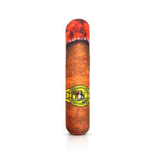 Vaulted Skulls & Co Dog Cigar Toy Small | Cigartyggeleget?jshunde | Hundecigarleget?j m/squeaker | Pet Cigar Chew Leget?j | Lille | 7""""