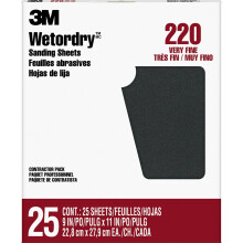 3m 99422 Pro-pak Wet/dry Sandpaper 9""""""""x11"""""""" 220a Grit