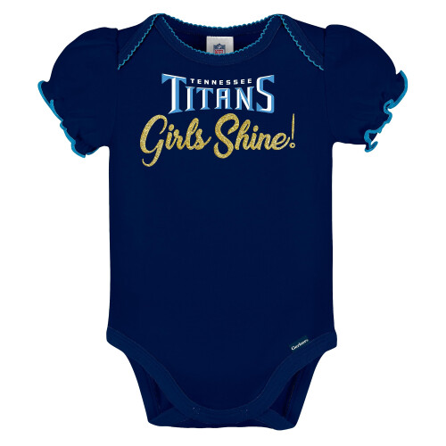 Gerber Gerber Baby-M   dchen NFL 3er-Pack Kurzarm-Einteiler, Body, Teamfarbe, 18 Monate 1