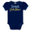 Gerber Gerber Baby-M   dchen NFL 3er-Pack Kurzarm-Einteiler-Body, Teamfarbe, 3   6 Monate 2