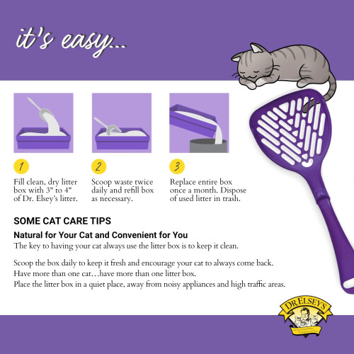 Elsey's Clean Tracks Clumping Clay Cat Maca 18 lb. Bolsa 1