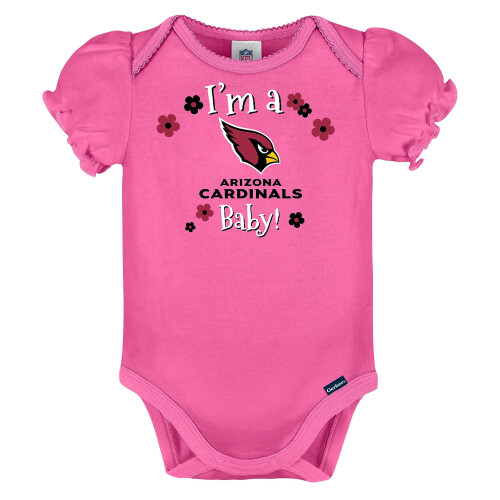 Gerber Gerber Baby-M   dchen NFL 3er-Pack Kurzarm-Einteiler, Body, Teamfarbe, 18 Monate 1