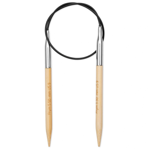 Prym Prym 16 """" (40 cm) Circular Bamboo Needles de tejer US 9 (5,5 mm) 1