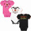 Gerber Gerber Baby-M   dchen NFL 3er-Pack Kurzarm-Einteiler, Body, Teamfarbe, 18 Monate 1