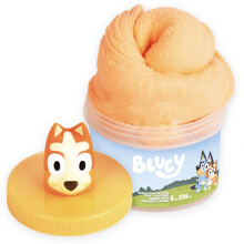 Bingo Premium Cloud Slime - Sinaasappelgeurende Fluffy Slijm met Mix-Ins, Bluey Feestfavorieten voor Kinderen 8-12
