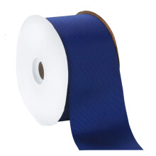 Berwick Offray Offray Grosgrain 3"""" WX 50 Yards Band, Helles Marineblau