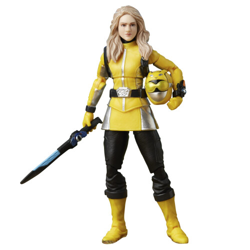 Power Rangers Power Rangers Lightning Collection 6-tommer Beast Morphers Yellow Ranger Figur