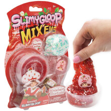 Strawberry Shortcake SLIMYGLOOP Mix'ems, Glitterslijm voor Kinderen, Leuke Dingen voor Meisjes