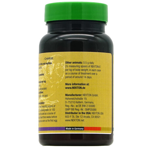 Nekton E Suplement witaminy E dla ptakw 70g 2
