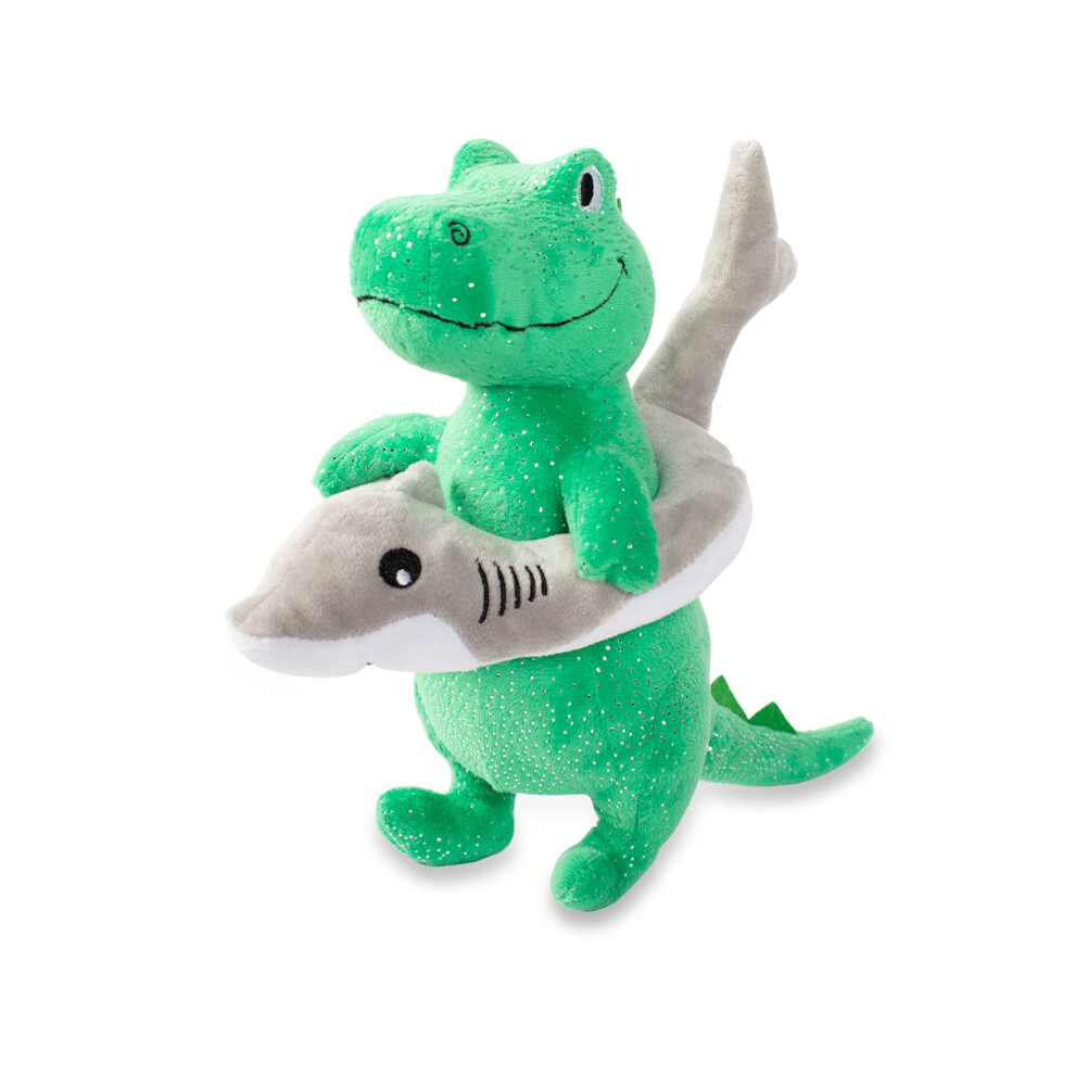 Photos - Other Pet Supplies Fringe Studio Plush Dog Toy Shark Week REX  for All Breed Sizes 289879(289879)