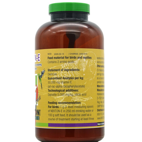 Nekton E Suplement witaminy E dla ptakw 600g 1