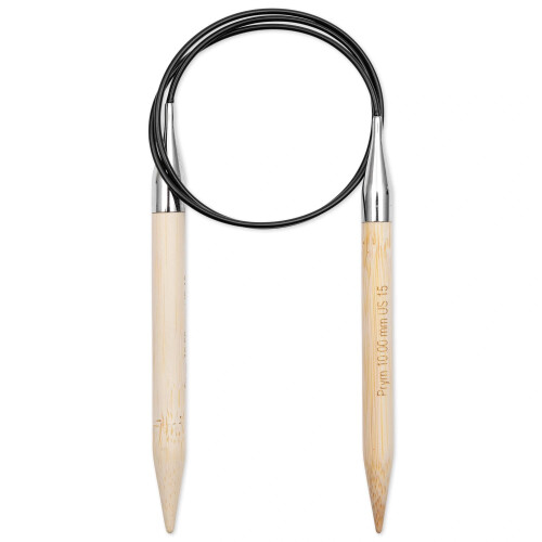 Prym Prym 32"""" (80 cm) runda bambustickor US 15 (10 mm) 1