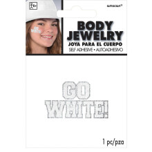 Amscan Go Gioielli Body Gioielli Accessorio White