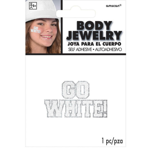 Amscan Go Gioielli Body Gioielli Accessorio White