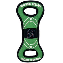MLB MIAMI MARLINS Baseball Field Dog -lelu, jossa kaksoisreunaompeleet ja sisδinen SQUEAKER