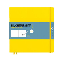 Leuchtturm1917 - Vierkant Hardcover Schetsboek (Citroen) - 112 Pagina's van 150g/m Papier