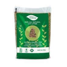 Nature's Logic 100% natuurlijke kattenbakvulling met grenenpellets - 100% Ponderosa Pine stofvrij ongeparfumeerd biologisch afbreekbaar - veilig