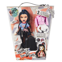 Poupée Bratz Pretty N Punk Jade avec 2 tenues et valise, Collection 6 7 8 9 10+