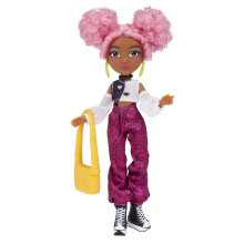 MGA Entertainment Dream Ella Extra Iconic Mini Doll - Yasmin Athleisure Inpsired Fashions with Pink Cotton Candy Hair and Star Painted Cheeks Fas