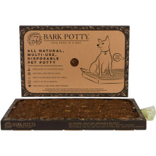 Bark Potty Einweg-Hundetoilette     Mehrzweck-Geruchsneutralisierer, auslaufsicher     H   lt wochenlang     drinnen/drau   en