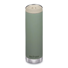 Klean Kanteen 20oz TKWide isolierter Kaffeebecher mit Caf? Kappe - Meeresspray