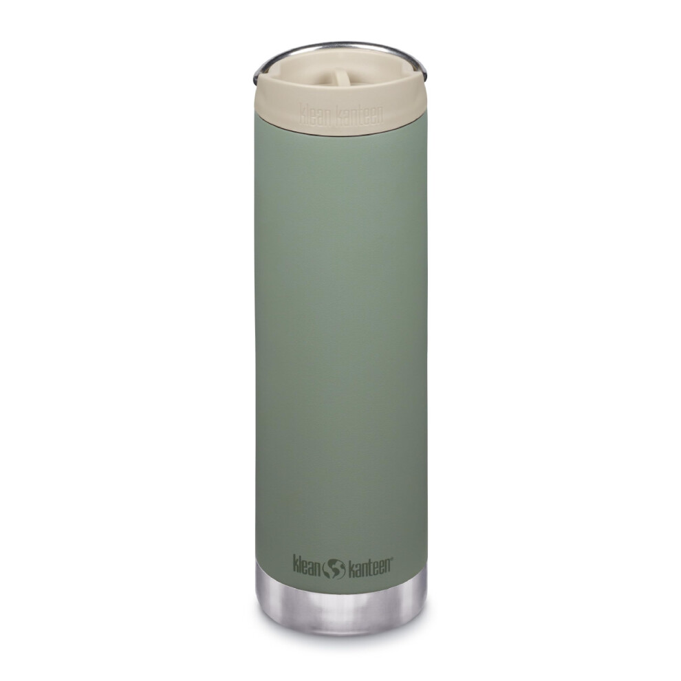 Klean Kanteen 20Oz Tkwide Insulated Coffee Tumbler With Caf? Cap - Sea Spray