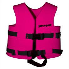 TRC Recreation Super Soft Child Child Jacket Small Life Life USCG Vinilo aprobado Vinyl Vest Vest para piscina para nios y equipo de playa Flamingo