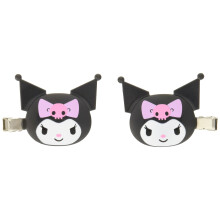 Sanrio N-1803-813516 Chromi Bangs Clip Approx. 2.4 x 0.4 x 1.7 inches (6 x 1 x 4.3 cm) ABS Resin Set of 2