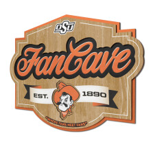 YouTheFan NCAA Oklahoma State Cowboys Fan Cave Sign
