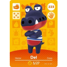 Del Nintendo Animal Crossing Happy Home Designer Amiibo-Karte 223