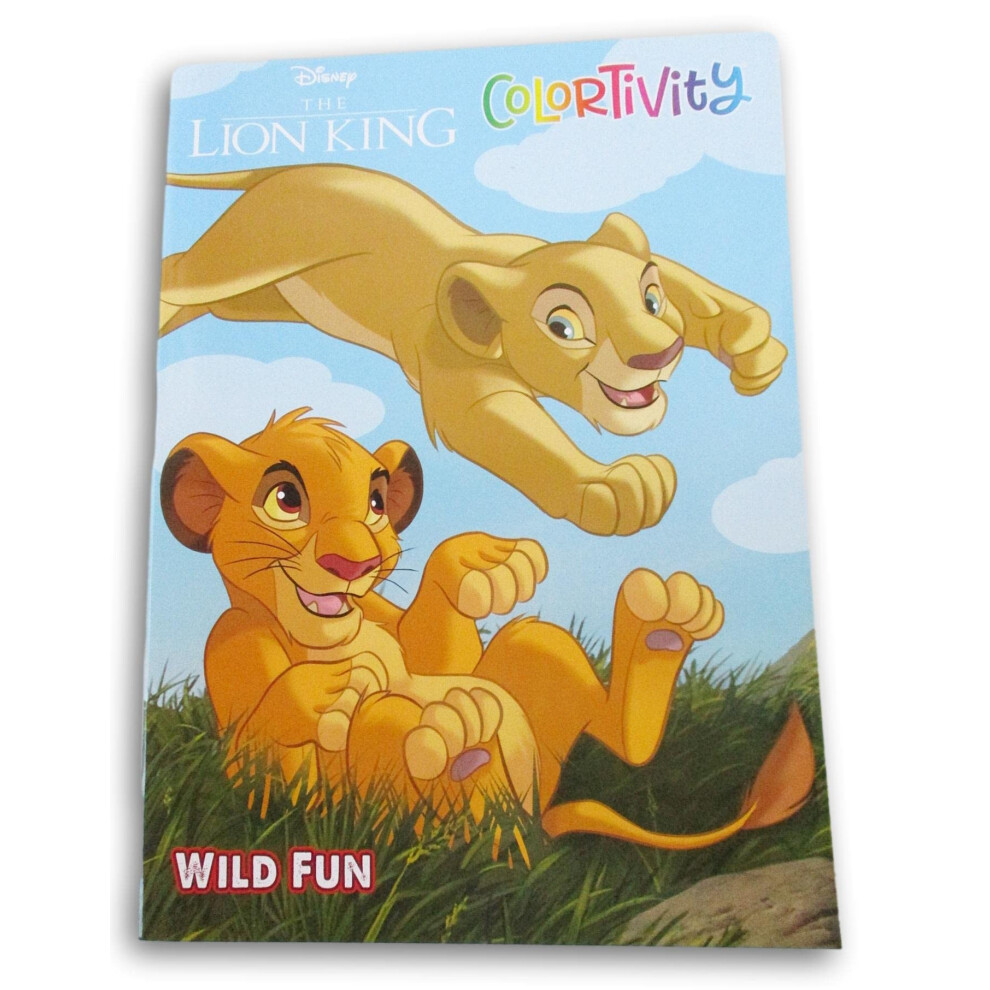 The Lion King Coloring and Activity Book Colortivity ''Wild Fun'' - 80 Pages-image-OPC-PHFKKMR-NEW