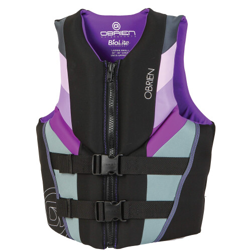 O'Brien Damen Focus Neopren-Rettungsweste, Violett, Gr      e XL