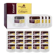 Karseell Collagen Hair Treatment Deep Repair Conditioning Argan Oil Collagen Hair Mask Essence for Dry Damaged Hair All Hair Types - 10ml X 24 Pcs