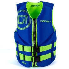 O'Brien Jr Neoprene Lifek Jacket USCG aprobado 77-125 libras azules