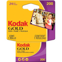 Kodak Kodacolor Gold 200 GB Color Negative Film ISO 200 35mm Size 24 Exposure *Grey*