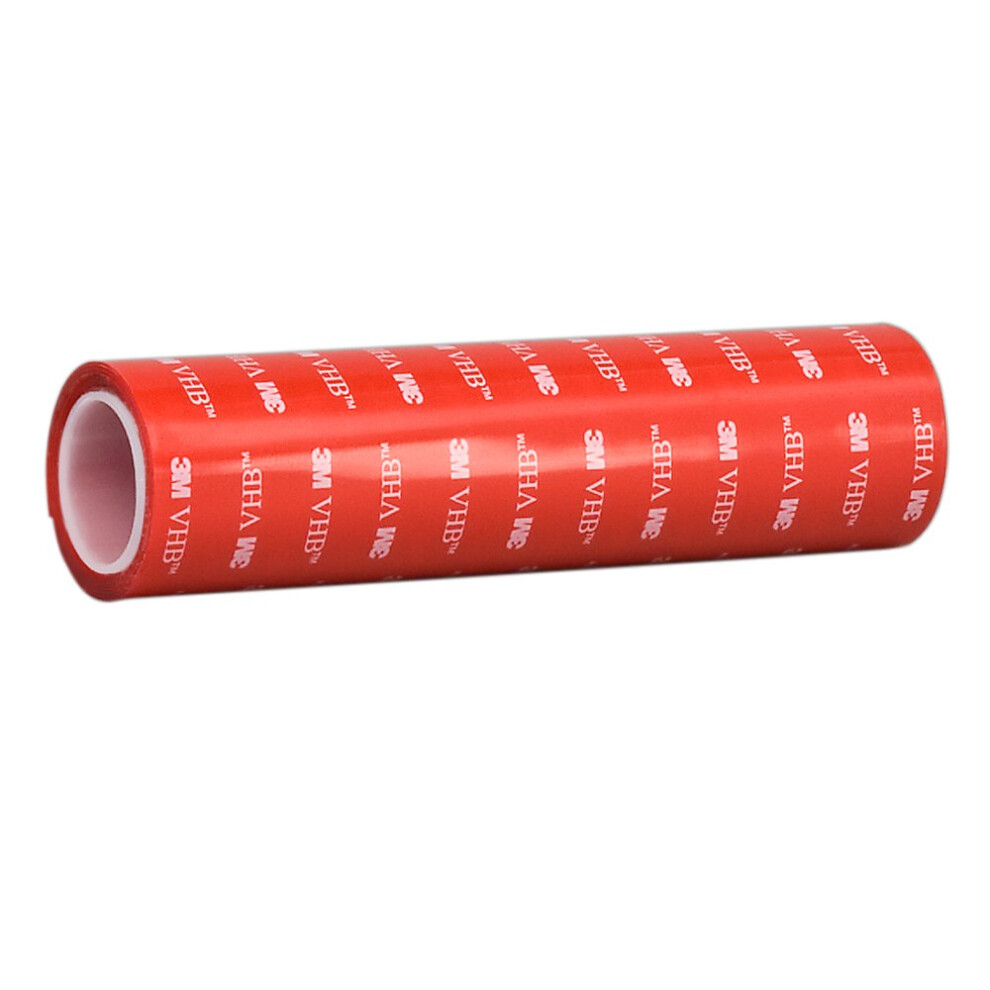 3M VHB Heavy Duty Mounting Tape 4910  Clear  2 in width x 5 yd length (1 Roll)